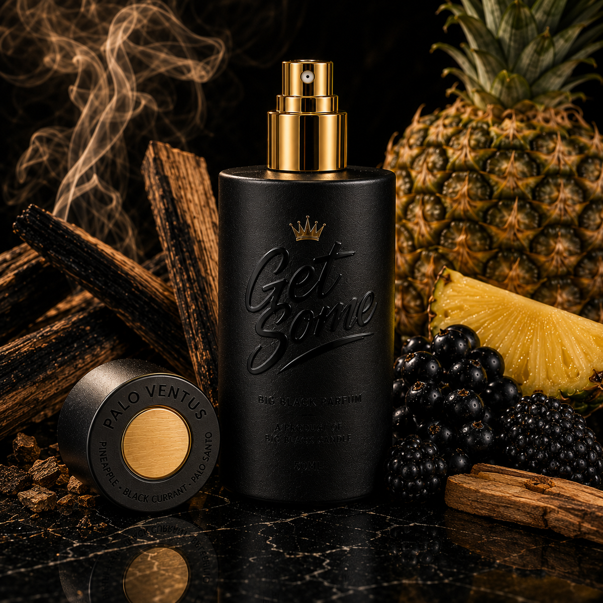 Product Shot: Get Some - Palo Ventus Big Black Parfum