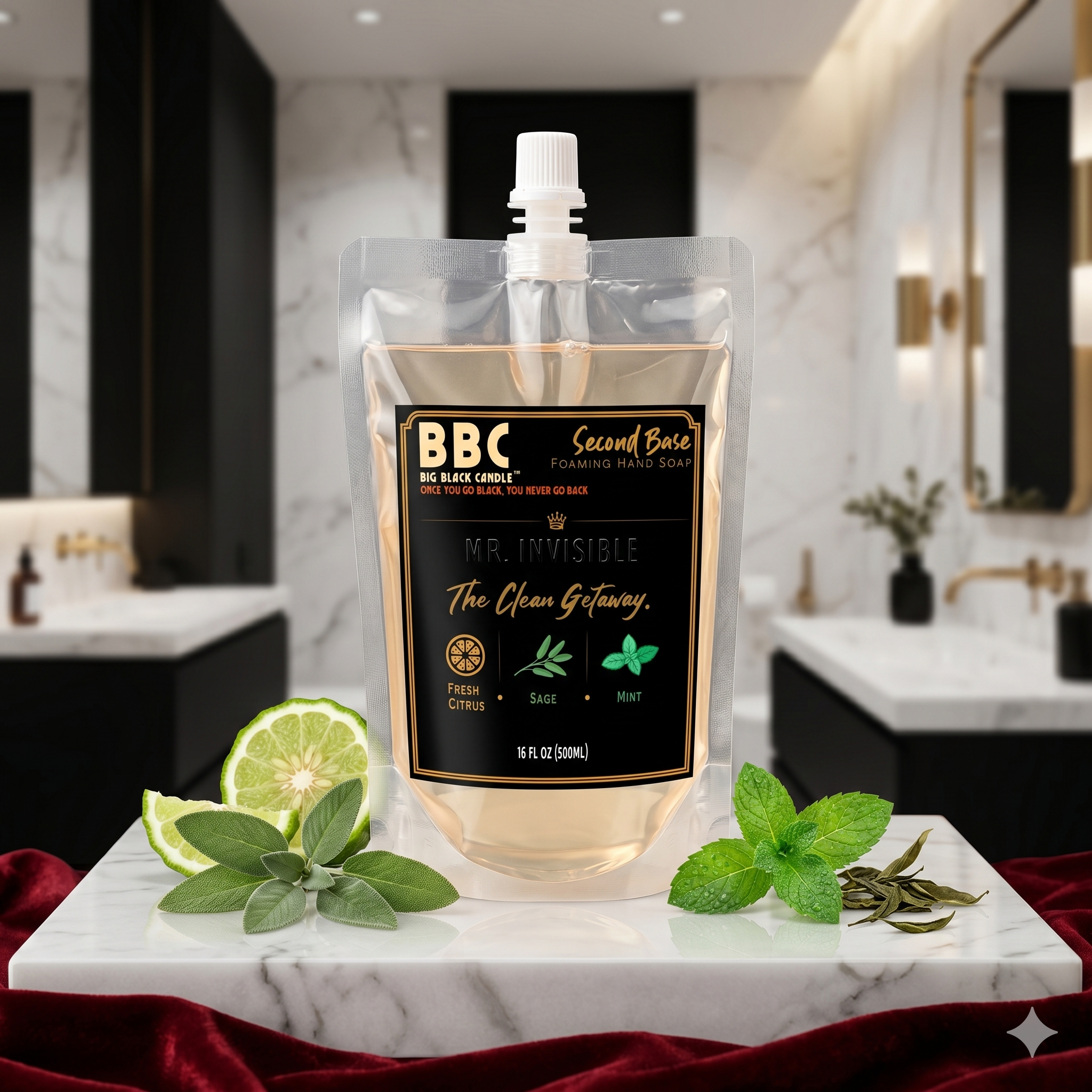 Mr. Invisible™ | Second Base™ Foaming Hand Soap
